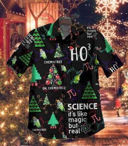 Felacia [Hawaii Shirt] Science it's Like Magic But Real Hawaiian Aloha Shirts-ZX1745